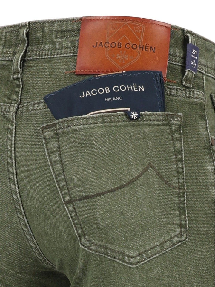 Jacob Cohen Pant 5 Pkt Slim Fit Bard  Salpa Tweed 99 Cot 1 Elastan Jeans - Bordeaux | 93e6c3e50e740b21152f704afbb548314ae38271