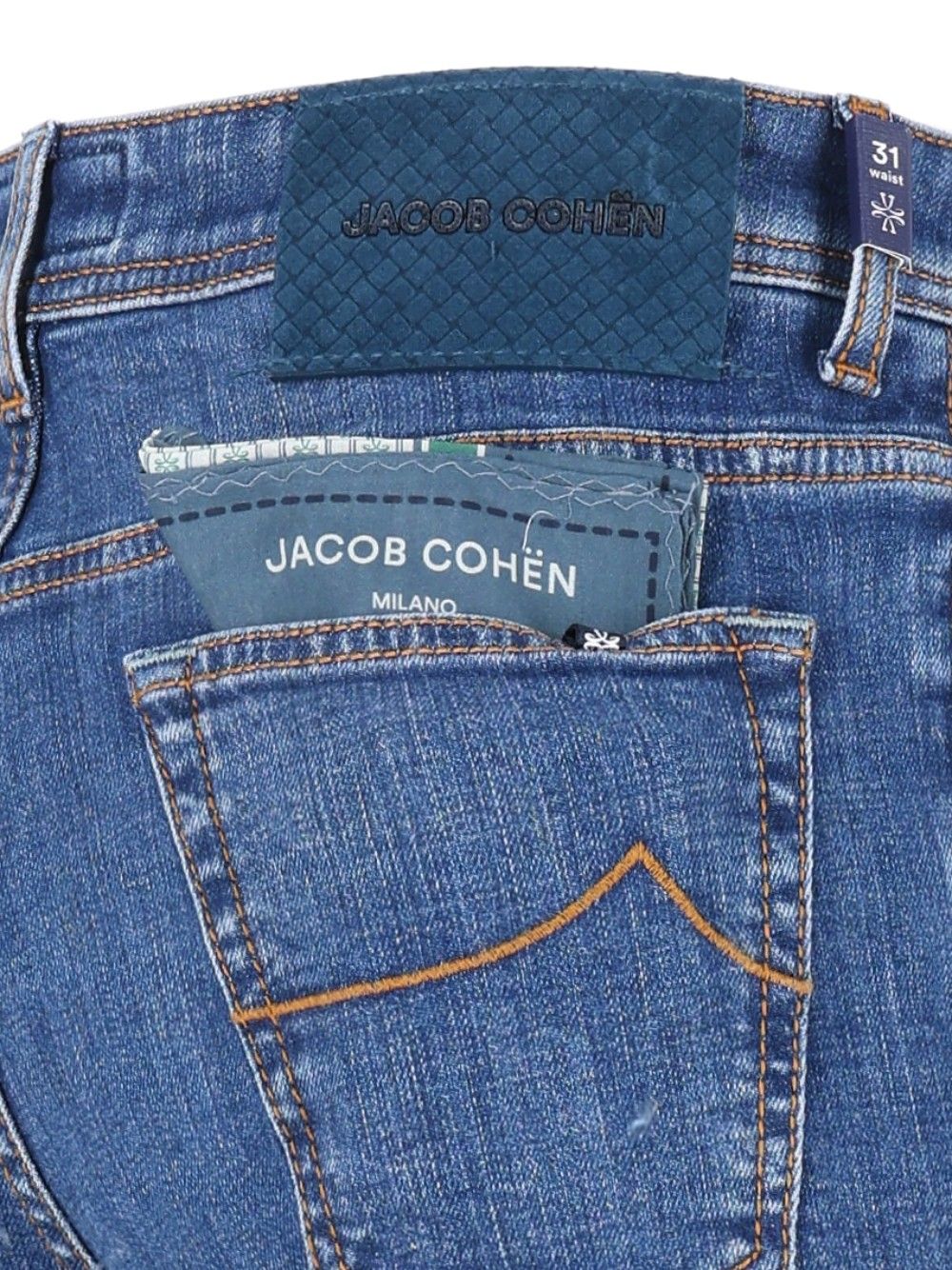 Jacob Cohen Pant5 Pkt Cropped Slim Fit Scott 13,5 Oz Salpa Blu 95 Cot 4 Elastan Jeans - Blue | f724ce3fd706dc85c8c3991659c033927db9d6d5