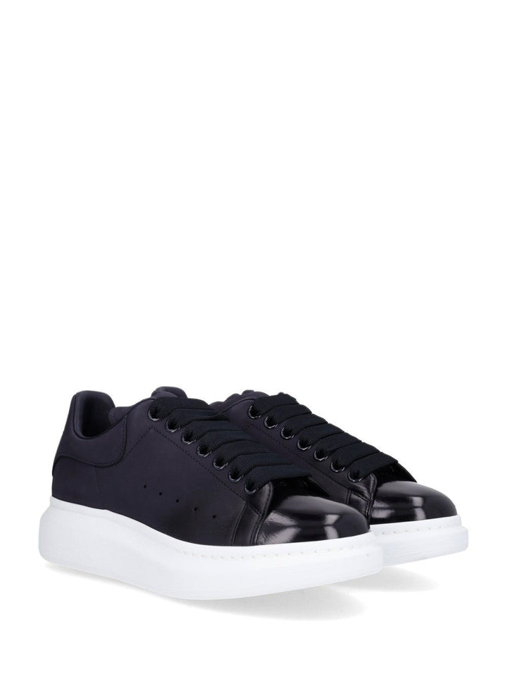 Mcqueen Ex Whgp5 Leather  Rubber Sole Black/White Sneakers - Multicolor | 9473561d3a737eae6d0af56418f27b4f3eaf4d37