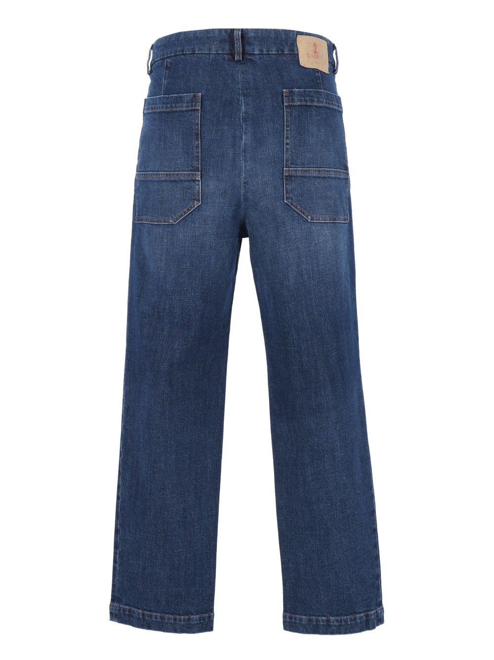 Barena Venezia Pantalone Mazenga Paro 99 Cotone 1 Elastan Trousers - Blue | 269f441546f355a572179bdefb0c3dc4b35817d3