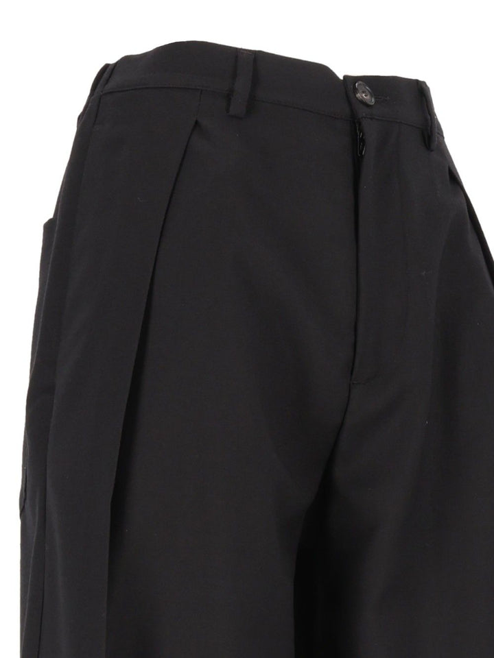Barena Venezia Shorts Amado Flan 99 Lana 1 Elastan Trousers - Black | efd44e5e5c1ed0e9fab3458769670276d744fe0d