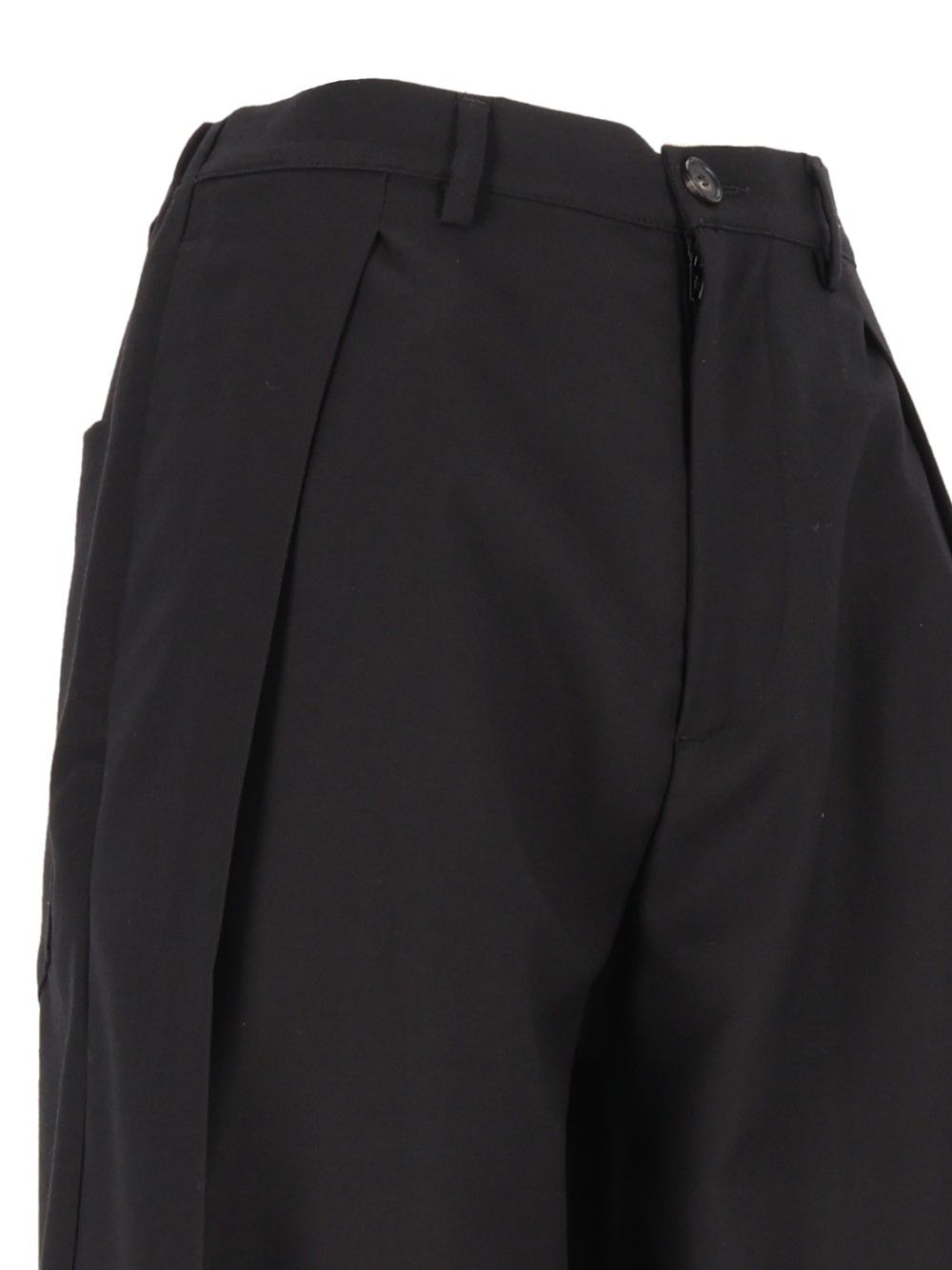 Barena Venezia Amado Shorts Trousers - Black | 759fc4594b2e5e555e464e2f1bffc1939b4b9950