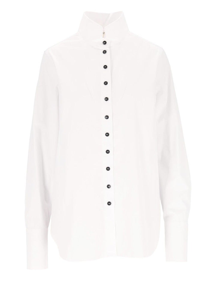 Barena Venezia Camicia Alvina Bagio 100 Cotone Shirts - White | fe11c290b81e8aa65f8efeafad35638cd68d9f42