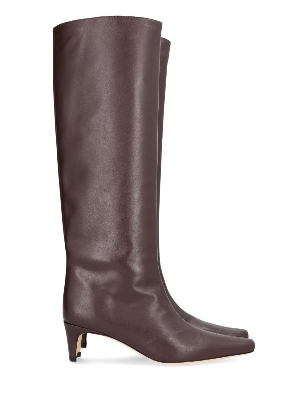 Staud Wally Boot Leather Boots - Brown | 475c1671e01d87317edcbb7854f4547070d8b34d