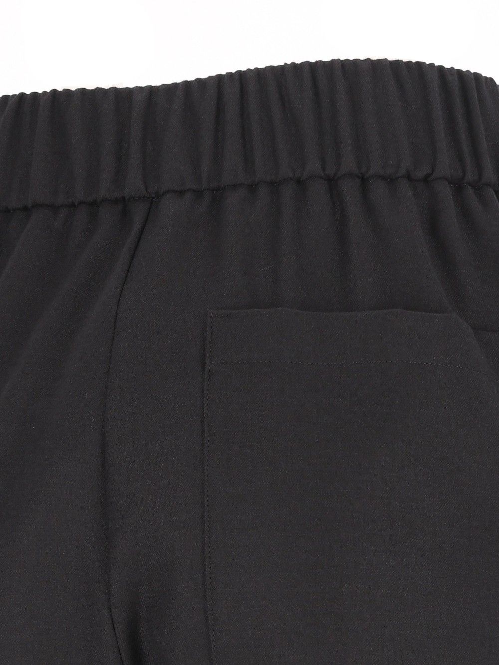 Barena Venezia Pantalone Jole25 Flan 99 Lana 1 Elastan Trousers - Black | 9d04d895ad59db96c4026cccf49fa50687af099c