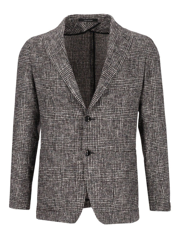 Montecarlo Galles 40 Alpaca 22 Nylon 18 La 10 Se 10 Lino Jackets Black