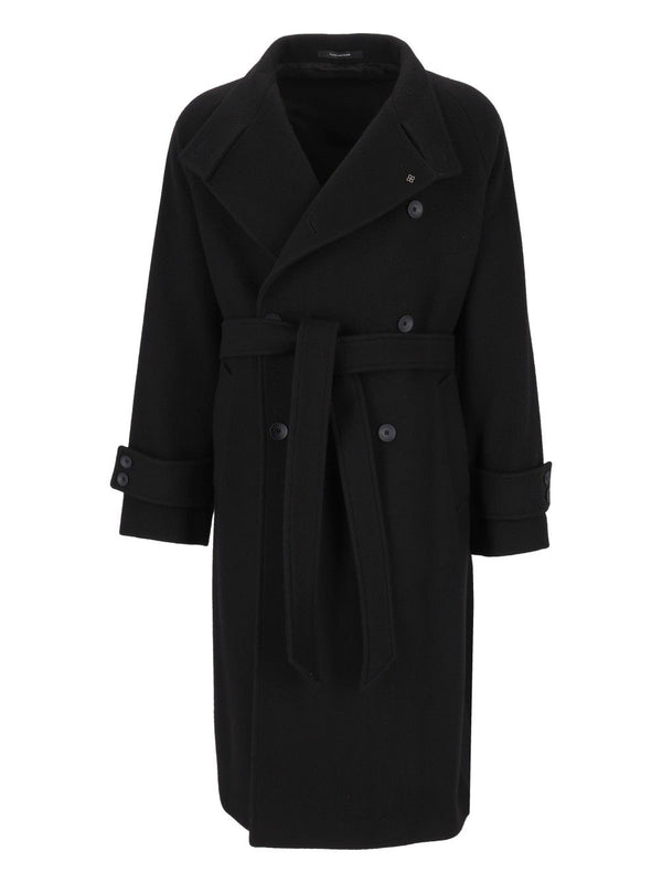 Cappotto Heron 78 Lana 22 Poliammide Coats Black