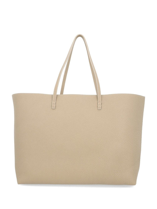 Roll Medium Shopper Handbags Beige