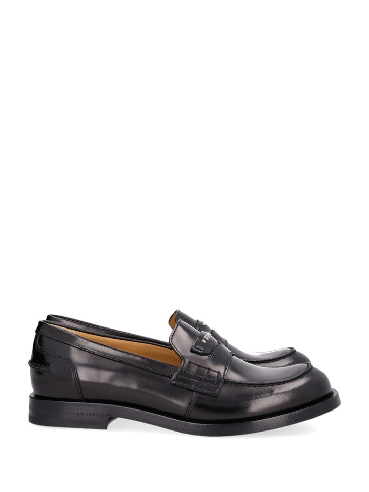 Fendi Loafer Vitello Abrasivato Scarpe basse - Black | 21c6fed0d9c1aeffbf080eaef8a96e49b2ec9ee3