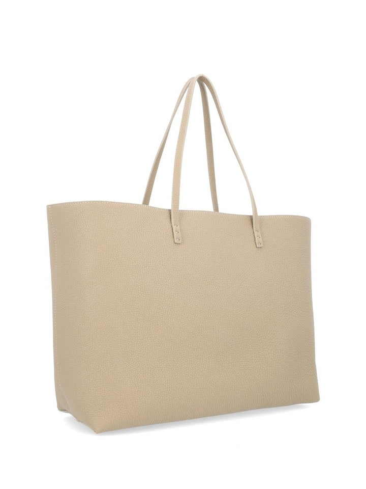Fendi Roll Medium Shopper Handbags - Beige | 88b571f419ca3833ca7f815d80924a8a3757c43d
