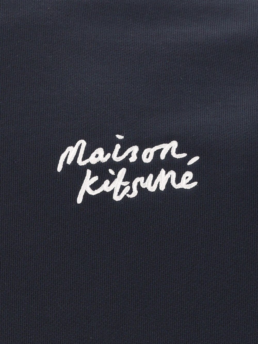 Maison KitsunÉ Maison Kitsuné Handwriting Comfort Sweatshirt Sweatshirts - Blue | 680df3c7c99e8594eb053f5e615e9dcd7792bb41