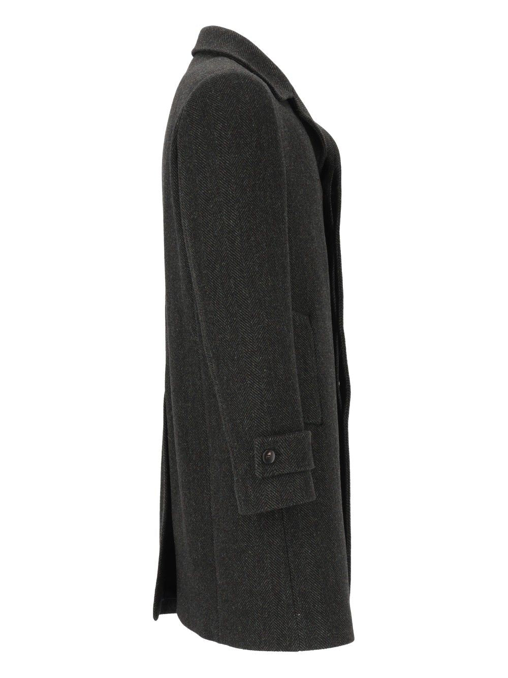 Al Duca D'Aosta Tailored Coat Coats - Green | 38e925154523fd969820890b04c51bba83d2eaa7