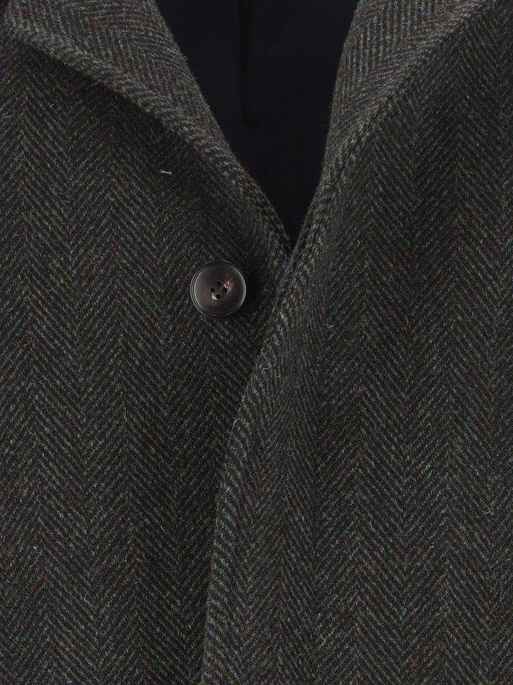 Al Duca D'Aosta Tailored Coat Coats - Green | a2dce08eaf2e746df98fc22a15e5dde3c59e88dd