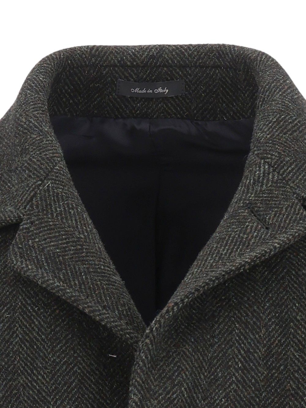 Al Duca D'Aosta Cappotto Abbot.Coperta Resca 100  Lana Coats - Green | 21194ef4ee94b439754a9a84093dc3485308ad68