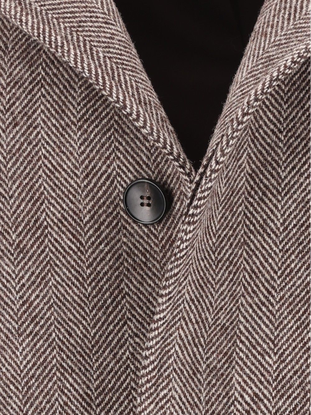 Al Duca D'Aosta Tailored Coat Coats - Brown | b64ed1ce0f6e2858f085fb11405baafe5a44c001