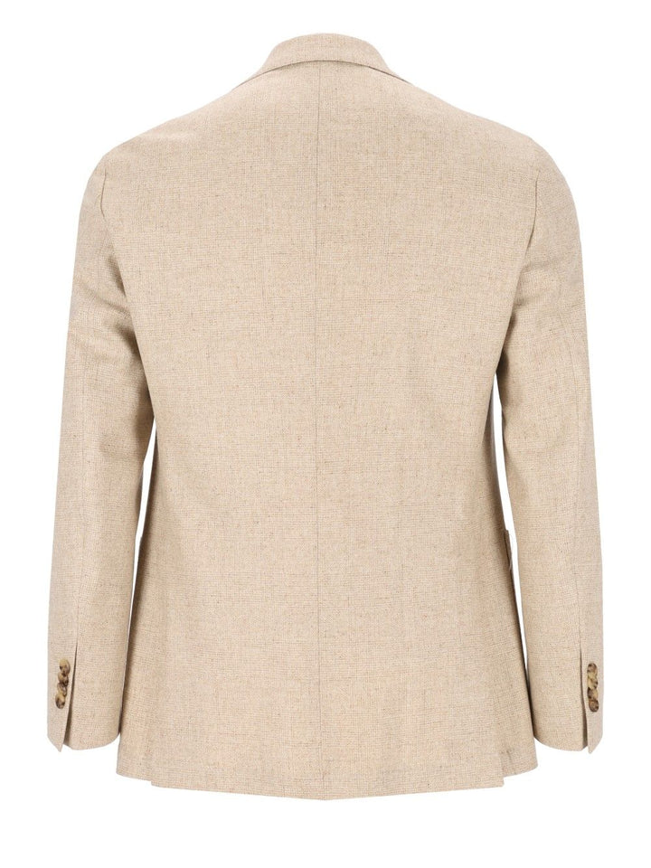 Al Duca D'Aosta Blazer Galles Fusion Sfoderata R7 100 Lana Jackets - Beige | a53220d5216bcd5f659171f4a2d2a875ba6ae19e