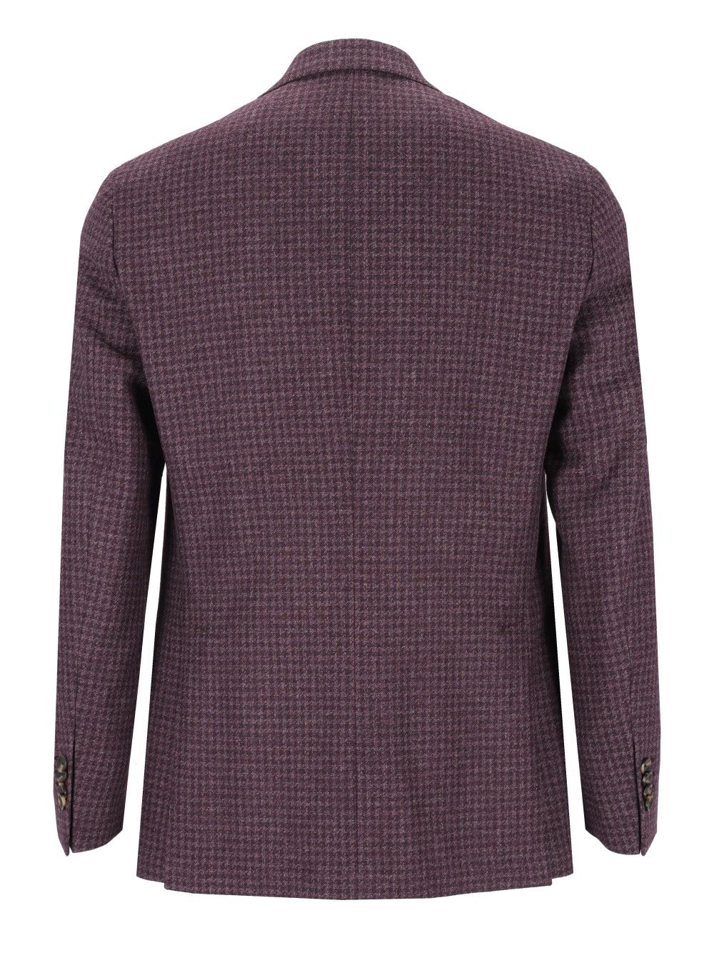 Al Duca D'Aosta Unlined Houndstooth Blazer Jackets - Bordeaux | 56d2c65e815f70e5c7cec336ea4cb00e31360698