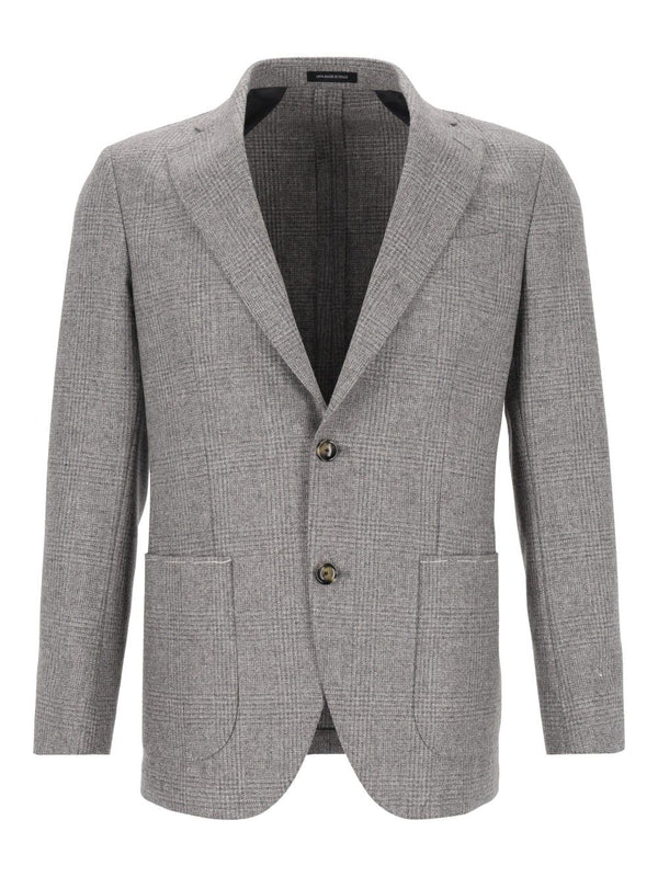 Blazer Galles Fusion Sfoderata R7 100 Lana Jackets Grey