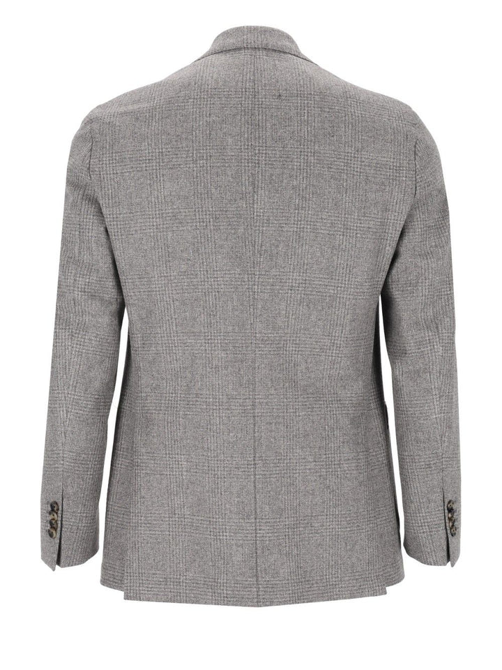 Al Duca D'Aosta Blazer Galles Fusion Sfoderata R7 100 Lana Jackets - Grey | fc5d2a9a6139518301f9aa0a877d00649fadddd2