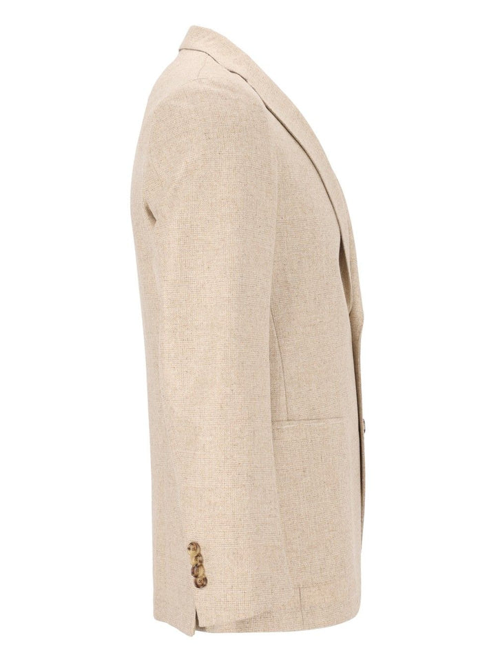 Al Duca D'Aosta Blazer Galles Fusion Sfoderata R7 100 Lana Jackets - Beige | fa148e0ddab69a00ab47f9a57e28c87179df8b00
