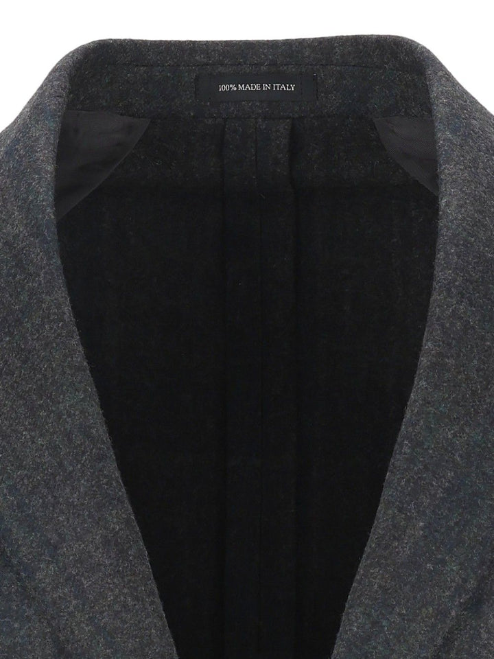 Al Duca D'Aosta Blazer Check Fusion Sfoderata R7 100 Lana Jackets - Green | 4b937c0dd00f6ee9bb95da4f63c94cafa4f6318a