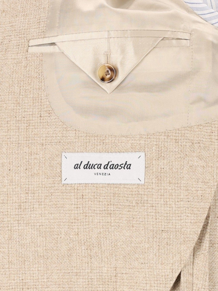 Al Duca D'Aosta Blazer Galles Fusion Sfoderata R7 100 Lana Jackets - Beige | 7188f6aebffcfc639b48a6c81feb0544f519c591
