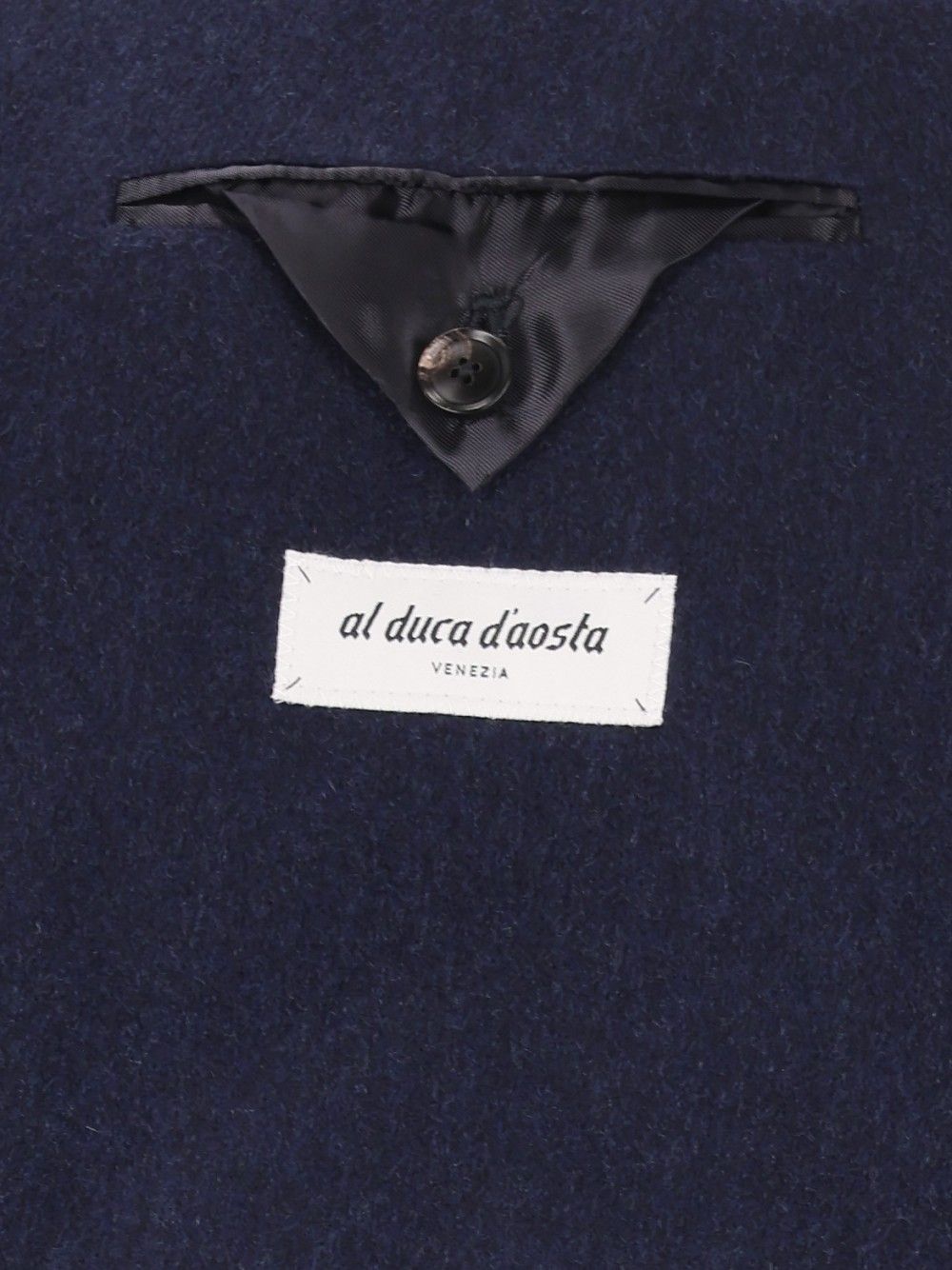 Al Duca D'Aosta Cappotto Corto Sfoderato Loro Piana 100 Cachemire Coats - Blue | 4057119b06a36ba67d7e82c62123c2bca53393be