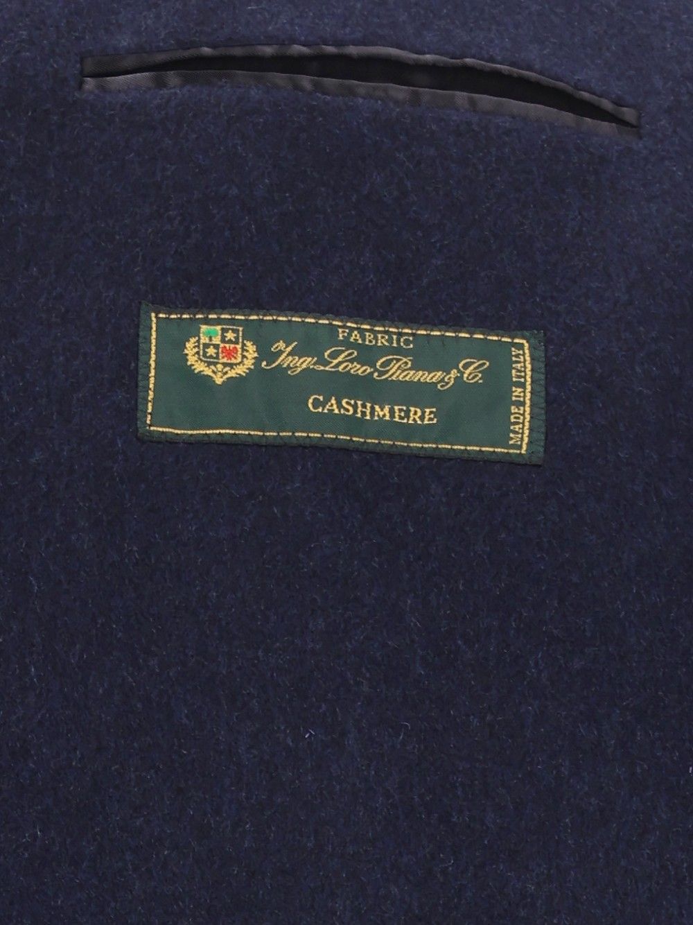 Al Duca D'Aosta Cappotto Corto Sfoderato Loro Piana 100 Cachemire Coats - Blue | 17d85607e6a747d21d933d5ecfd3839787d820c9