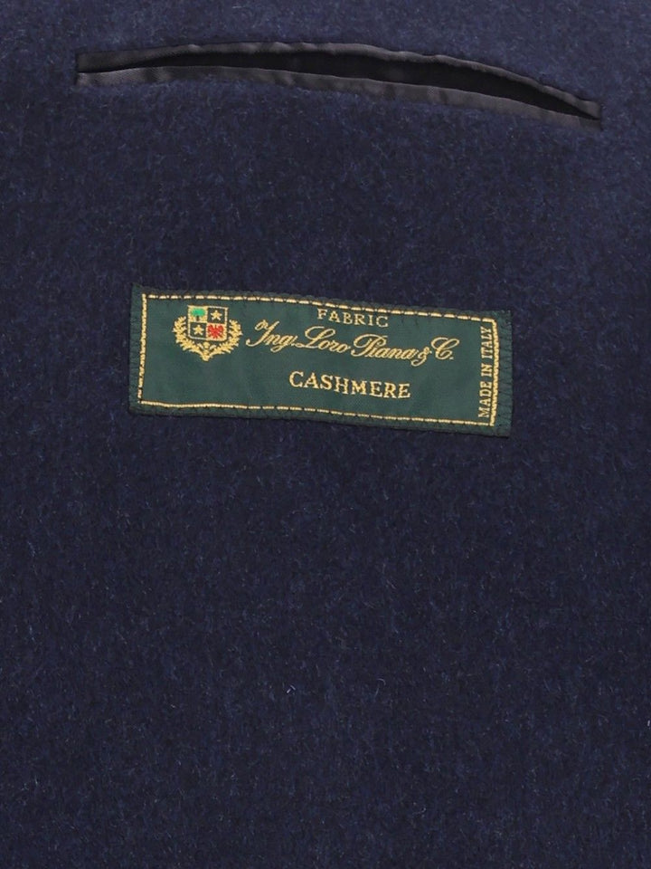 Al Duca D'Aosta Cappotto Corto Sfoderato Loro Piana 100 Cachemire Coats - Blue | 17d85607e6a747d21d933d5ecfd3839787d820c9