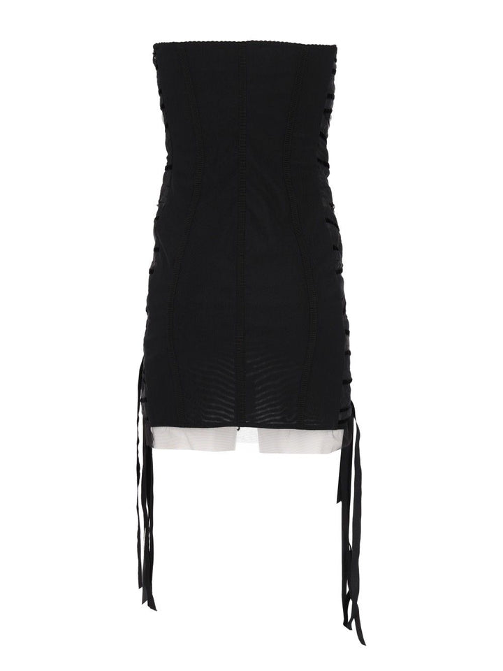 The Attico Mini Dress Dresses - Black | 6a4a59748e28b85ab4fe15c89f62da0be7255662