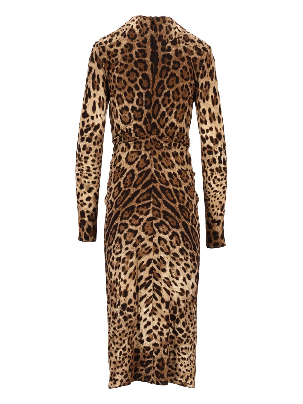 Dolce & Gabbana Viscose Jersey Dress With A Leopard Print Dresses - Animalier | e64a75adb2dd5856474950993b58dc3ec02b5111