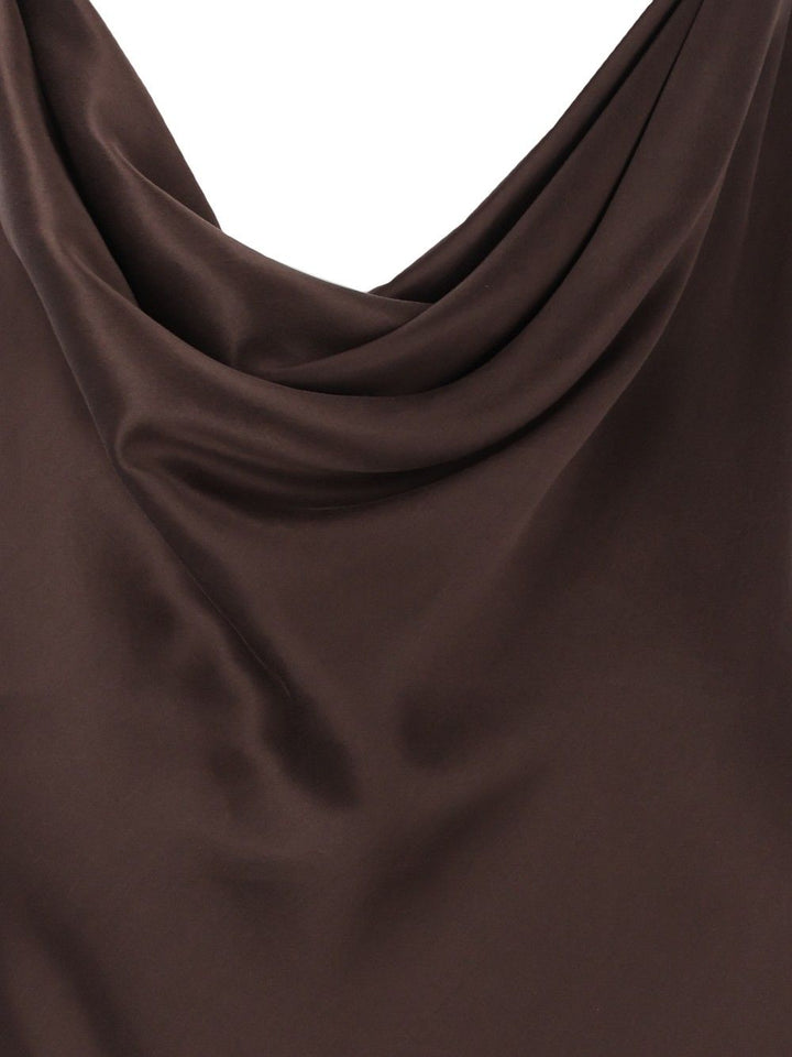 Tom Ford Long Silk Evening Dress Dresses - Brown | ea0696f88f89f30fdc18aa4b674c0147739870bf