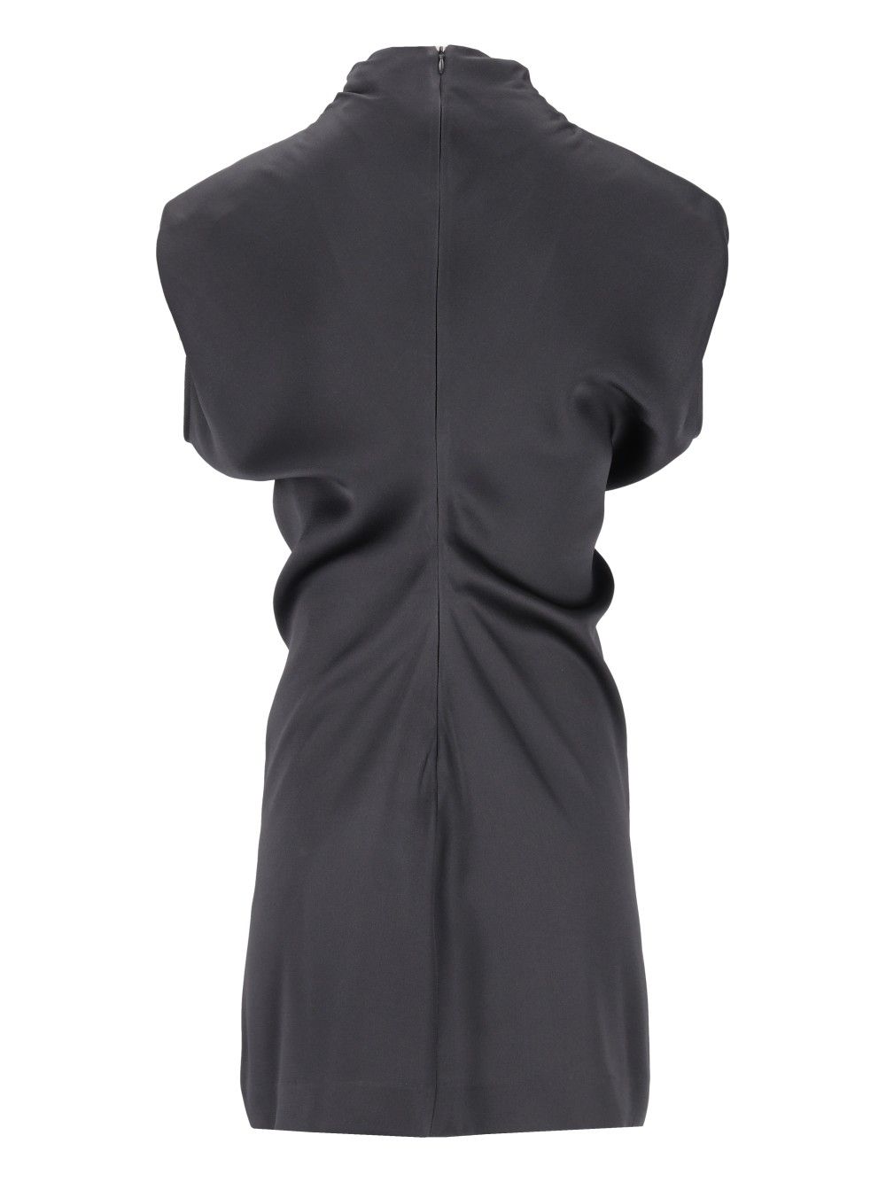 Federica Tosi Short Dress Dresses - Grey | 40d197a6991bff8d72e4472a892ede2b9eb718d4