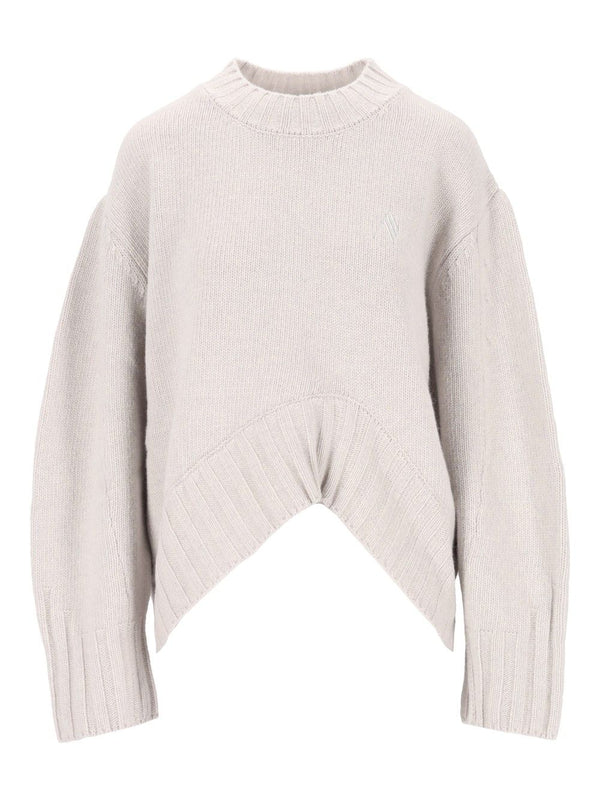 Crewneck Sweater Knitwear Grey