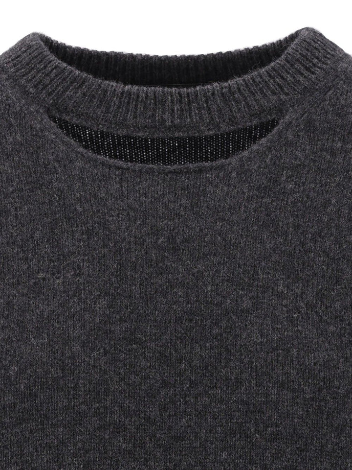 Federica Tosi Wool And Cashmere Sweater Knitwear - Grey | 101dea0cae52ecfe4dc86a9b5b061fc6a7a39a76