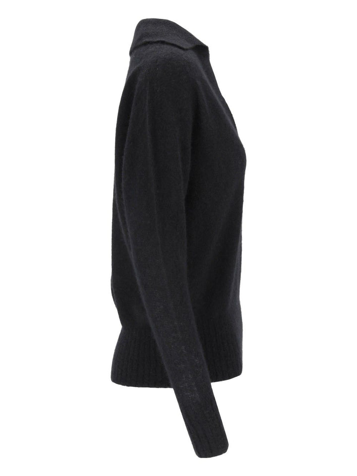 Tom Ford Seamless Ultrasoft Cashmere Silk - 5gg & 6gg Polo Knitwear - Black | 3cfe4f3e1f8655b05975f071a361a0ed0175aa0f