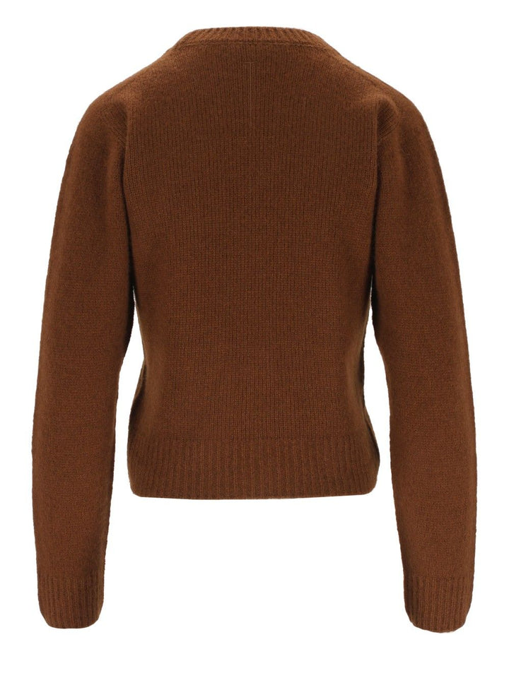 Tom Ford Seamless Ultrasoft Cashmere Silk - 5gg Classic Crewneck Knitwear - Brown | ab84dc3aaf6f93508c8a9dfeeb2e56f0d504e524