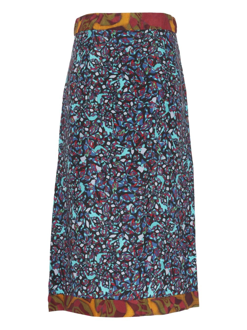 Dries Van Noten Draped Midi Viscose Skirt Skirts - Multicolor | 14b9fd33a192cad64163115052a33e3e31647211