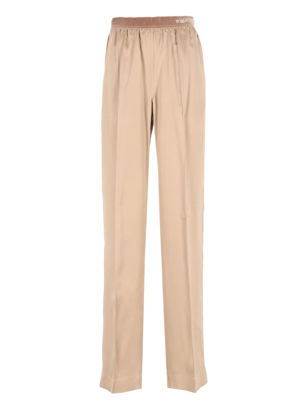 Tom Ford Peach-Feel Silk Satin Pj Pants Trousers - Beige | 5e044fa6025f7a257395c3eca8970b52f419192c