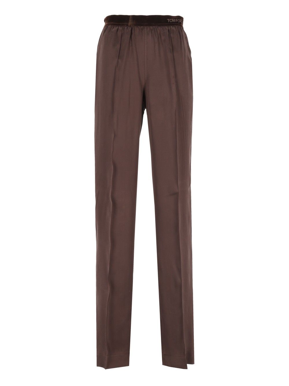 Tom Ford Peach-Feel Silk Satin Pj Pants Trousers - Brown | 34bd3bbd066dfdefa607b8d18a5202d913d779f5