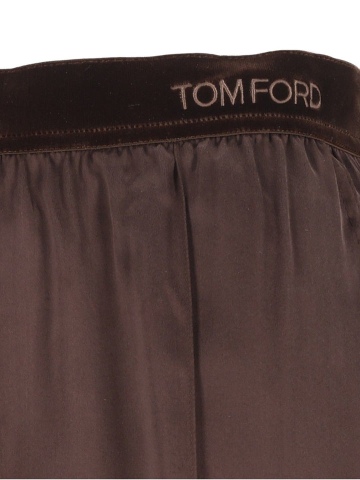 Tom Ford Pyjama Trousers - Brown | d5f102be538a2bbb3fc96d84ef9ff3163bc7b031
