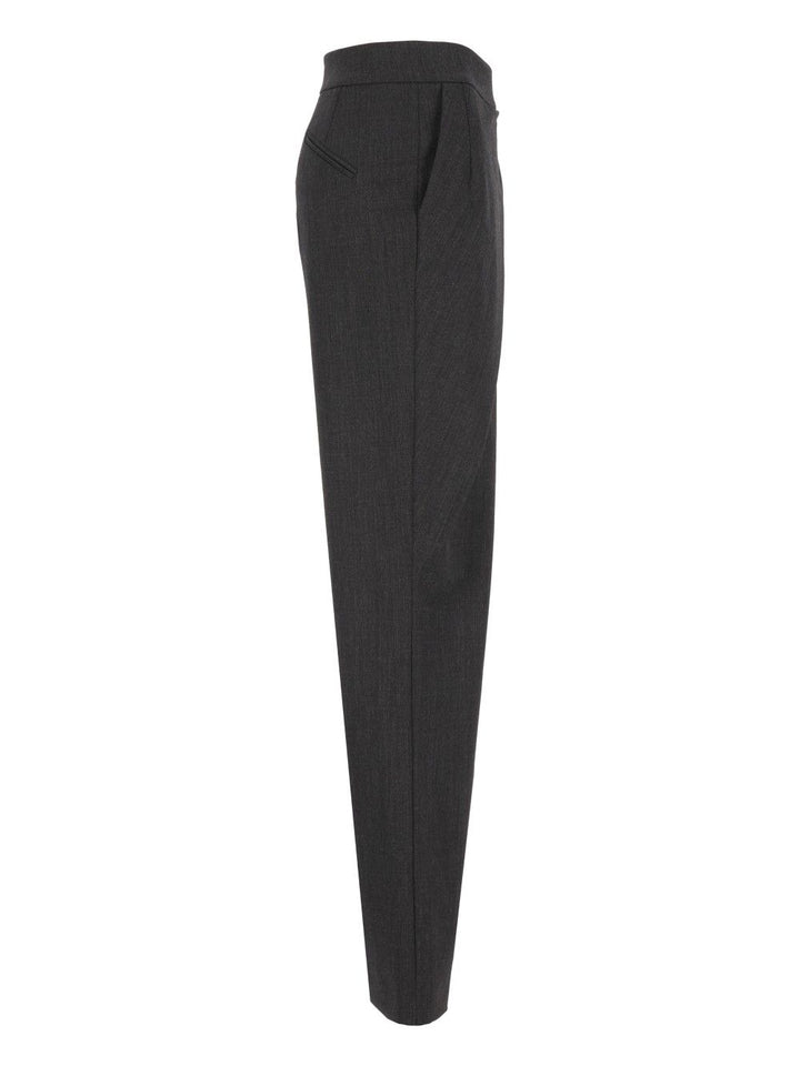 Federica Tosi Wrap Trousers - Grey | d05adbeec6db11e9d1cf0c8f378b1d359dbcb8cd