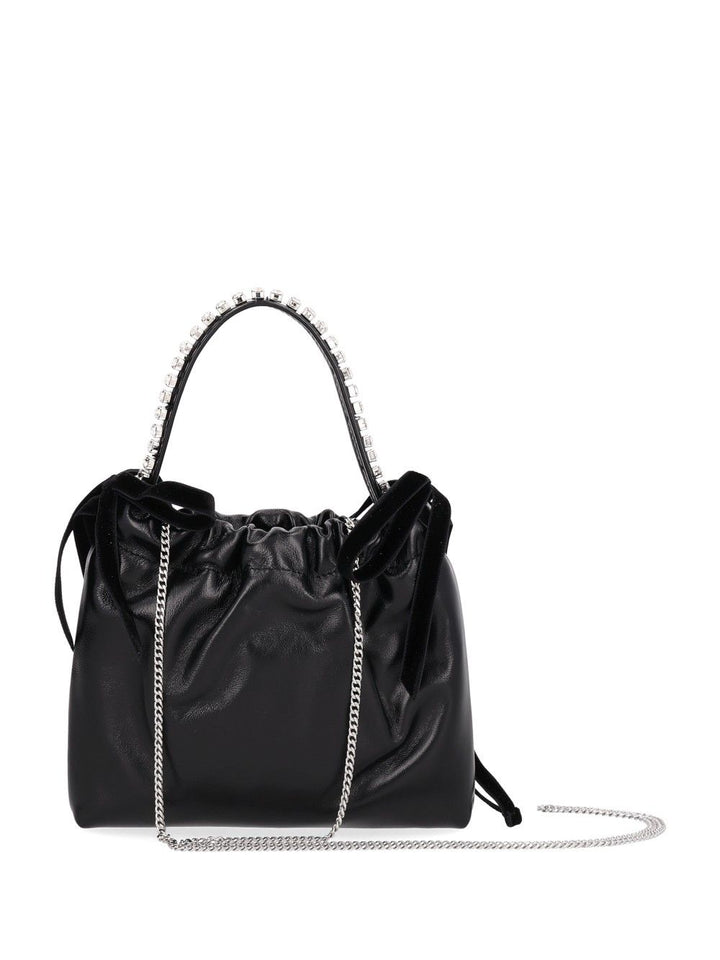 Jimmy Choo Drawstring Handbags - Black | 406f8a7e026b73f060b891396408533379fc3278