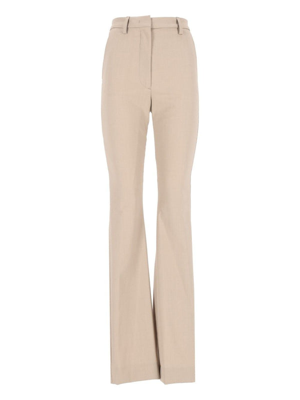 Elvira 3128 W0206 Misto Lana Trousers White