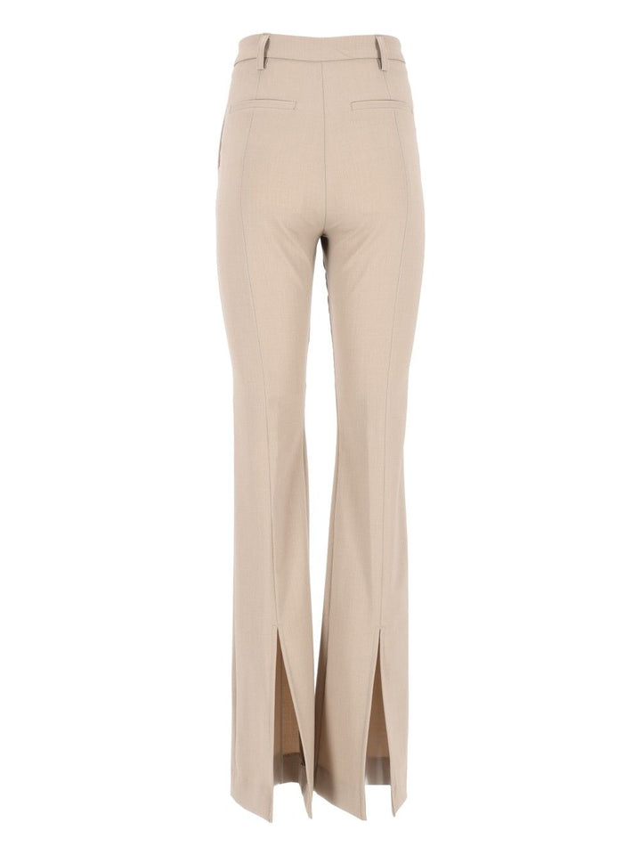 Thelatest Elvira 3128 W0206 Misto Lana Trousers - White | b76bdeaa52f87d9d23088dd687dcb03e518d19cb