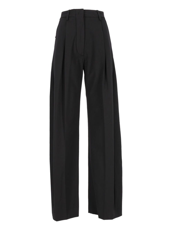 E-Billie 3111 W0206 Misto Lana Trousers Black