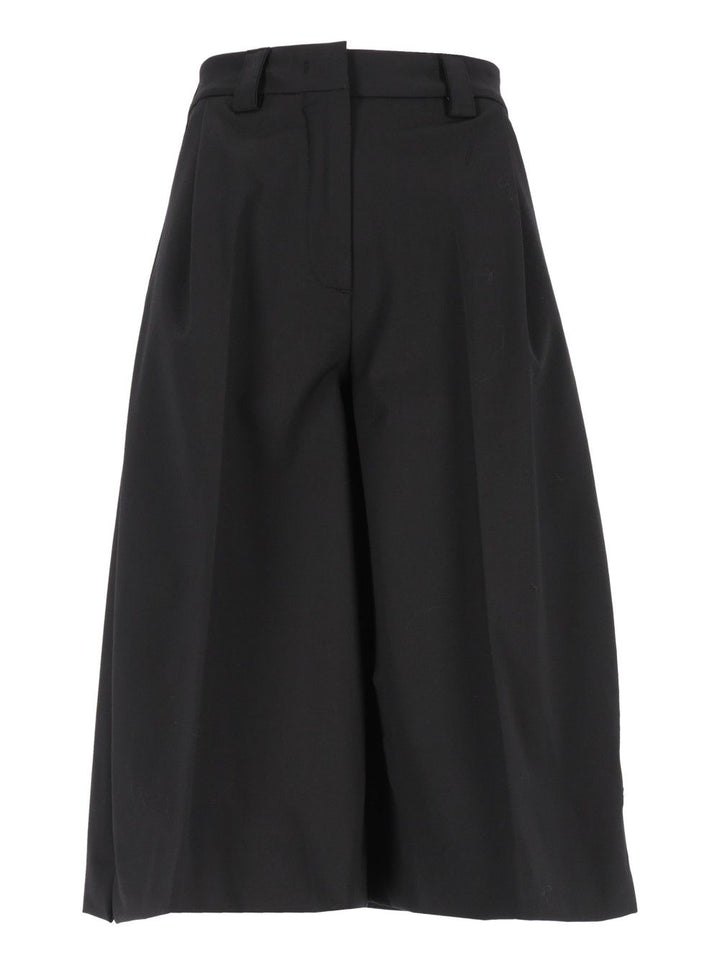 Thelatest E-Dakota 3120 W0206 Misto Lana Trousers - Black | e22727bc75fd69e988542068f6cd8bc2e5c471d2