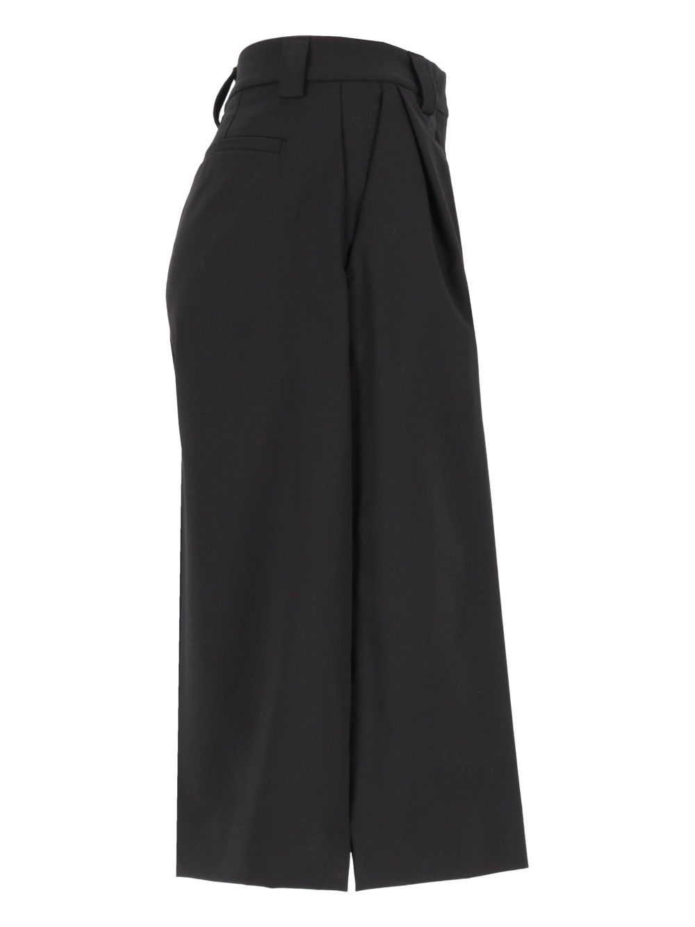 Thelatest E-Dakota 3120 W0206 Misto Lana Trousers - Black | 084f4d2add596bc0a4fc8eb8e57bbbb626029976
