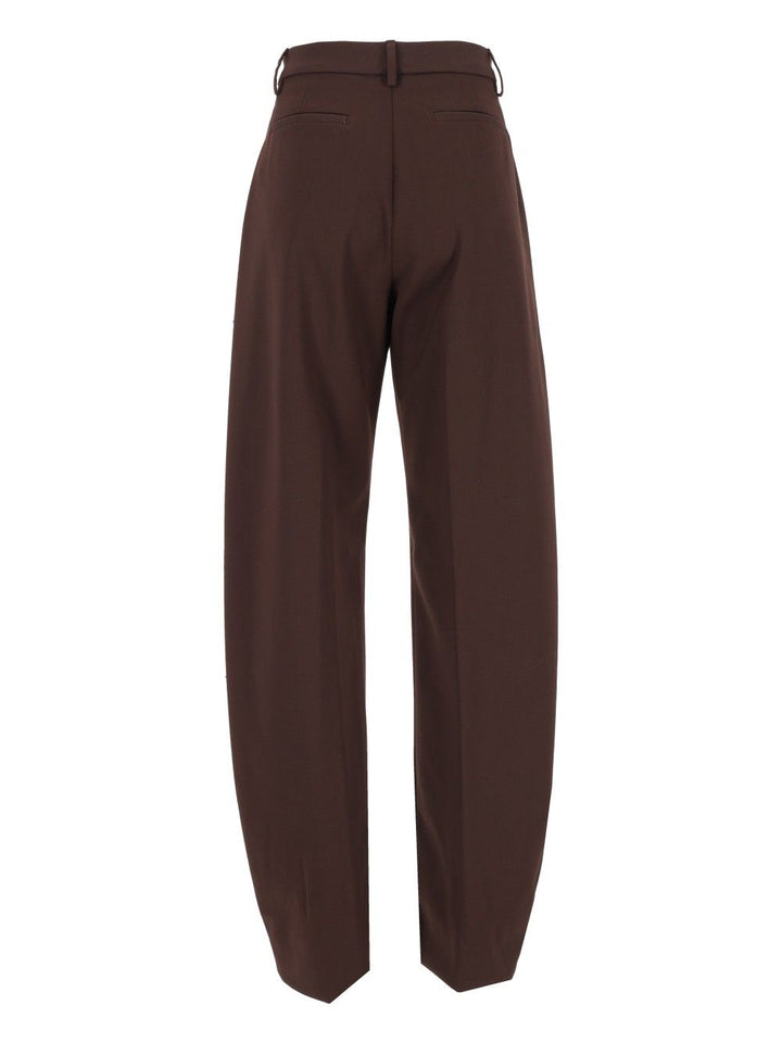 Thelatest E-Dina 3122 W0206 Misto Lana Trousers - Brown | 084d742b837c2b5f5fbdf41bdf7eafb48999b5e5