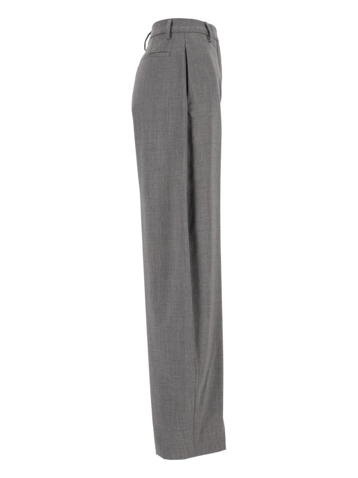 Thelatest Dina Trousers - Grey | 1ddeea5f33f9f520ec1f4b8d4ddb4dd09ca50668